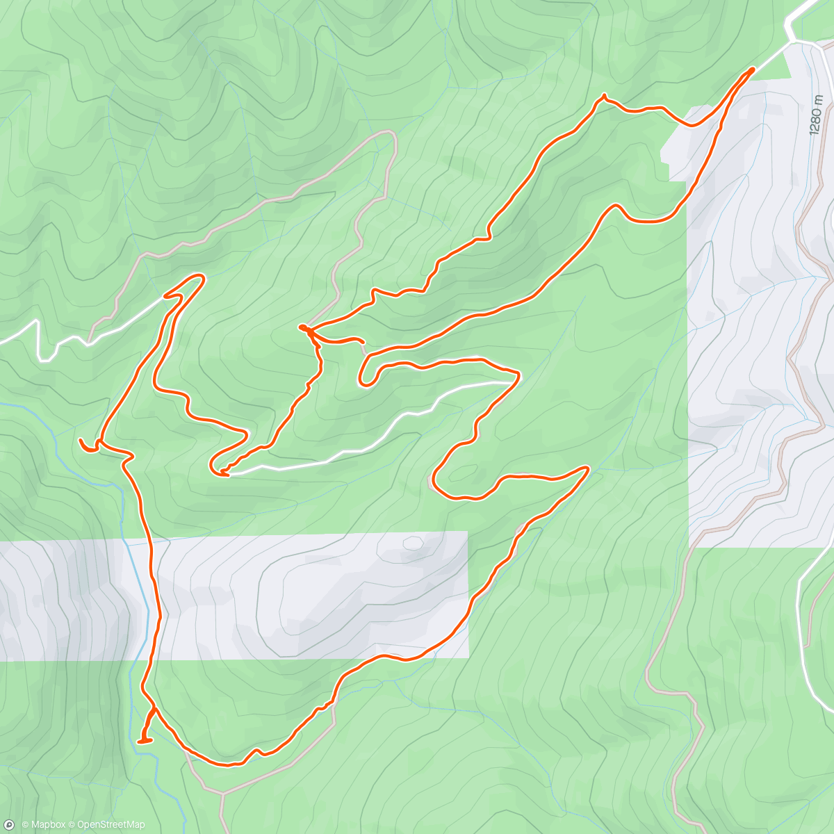 Map of the activity, Checking out some Wag trails.