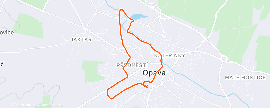 Карта физической активности (Vytrvalost 🏃)