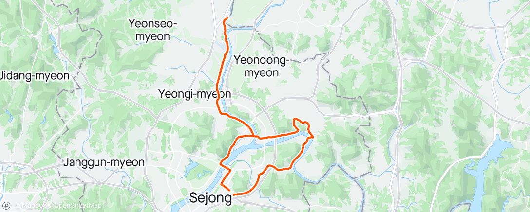 Map of the activity, 마실