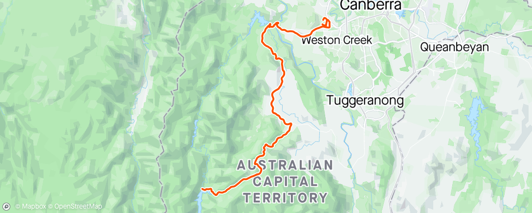 Map of the activity, Corin dam