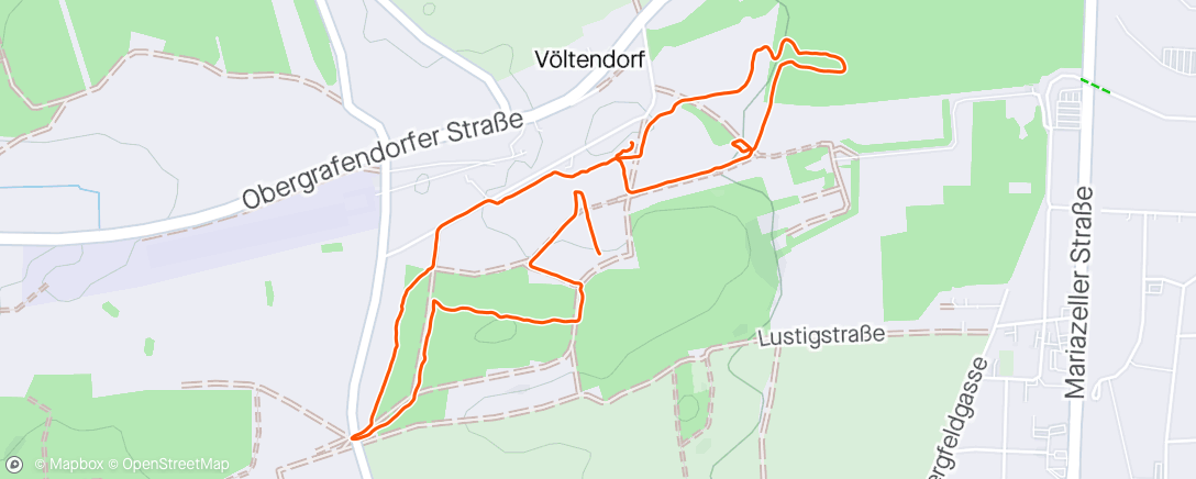 Map of the activity, Spartan Race St. Pölten - Sprint