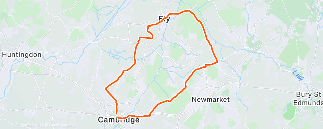 Карта физической активности (Into the Bleak Midwinter)