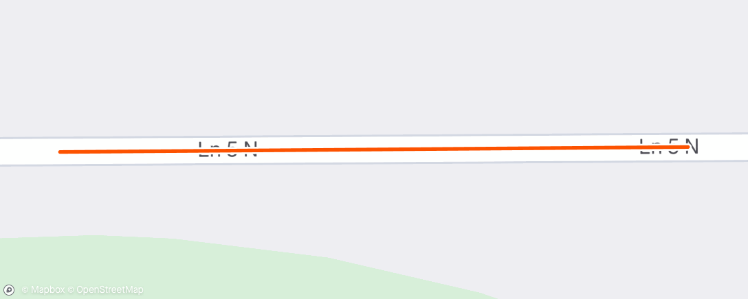 Map of the activity, Lunch Run