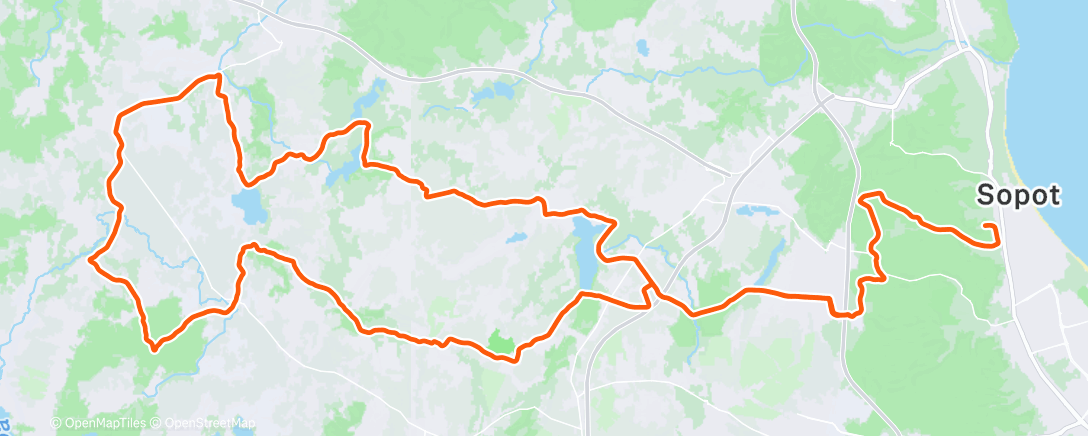 Map of the activity, Gravelondo #11.2 solo dla pewności