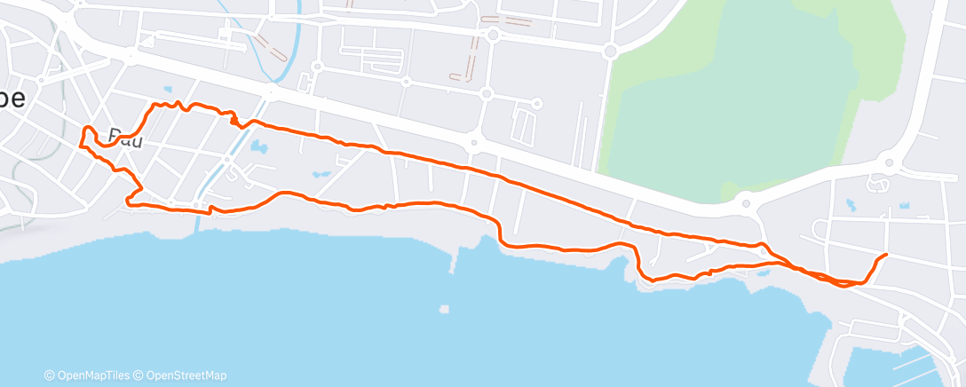 Map of the activity, 🇪🇸 versletenjaars avond stapje