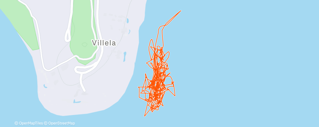 Map of the activity, Bahia TW