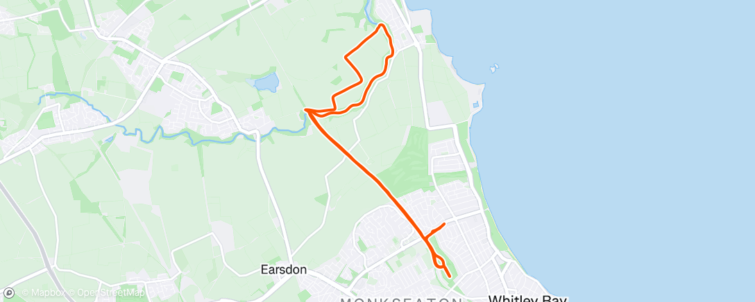 Map of the activity, Loving being back in the dene
