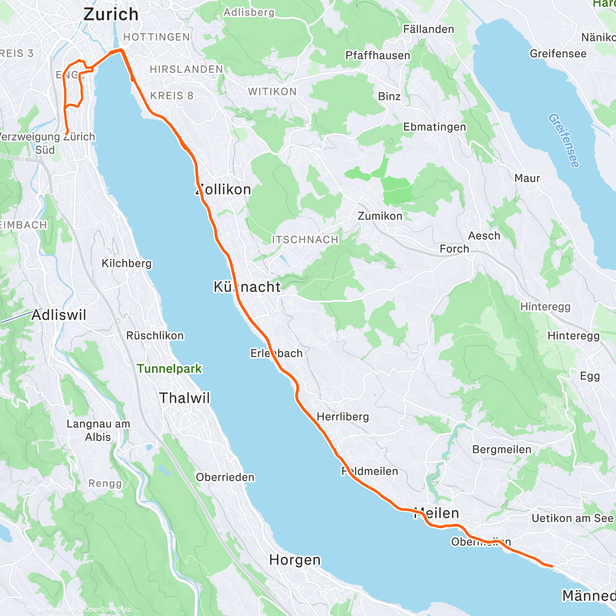 Map of the activity, Aerobic power builder