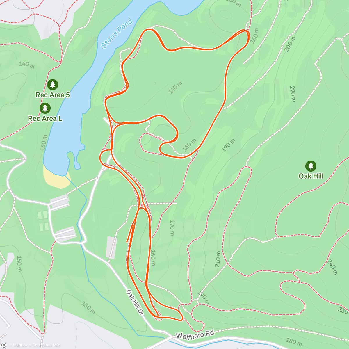 Map of the activity, v slushy