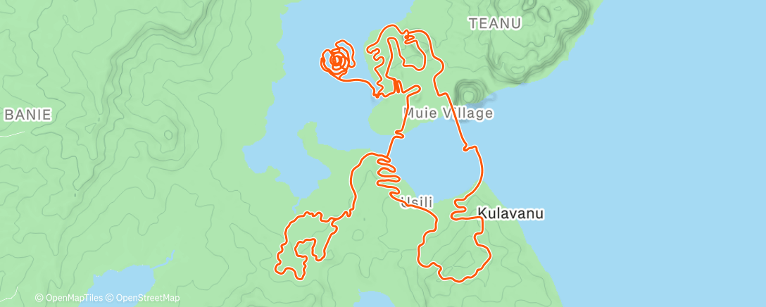 Map of the activity, get me off this bike ASAP as possible🤪