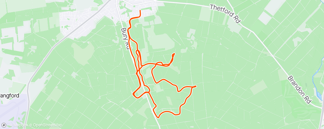 Map of the activity, Evening ride with the group ! Harry the Dude got big air …
