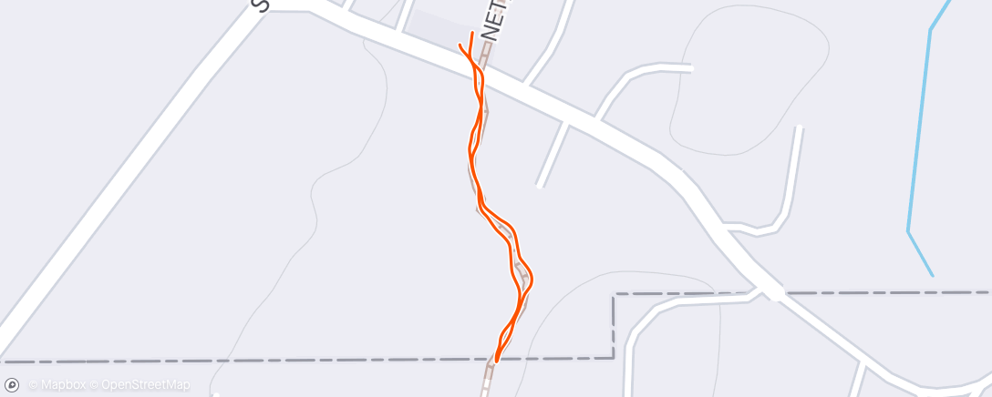 Map of the activity, Morning Walk