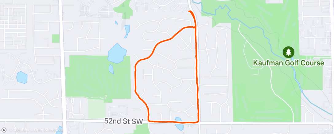 Map of the activity, Digby Walk