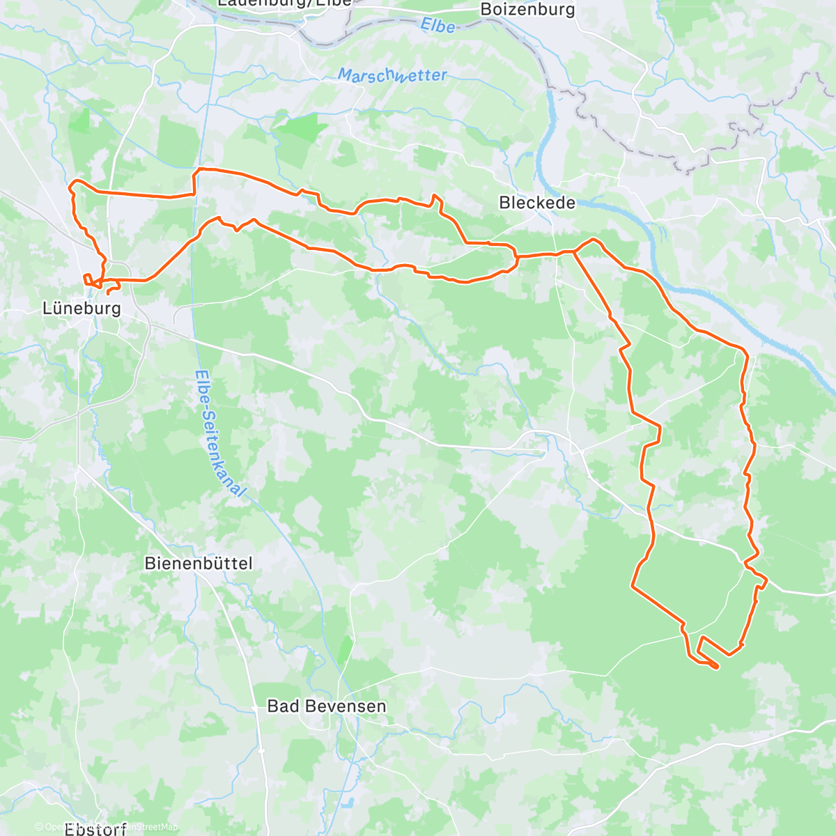 Карта физической активности (Festive500 #6)