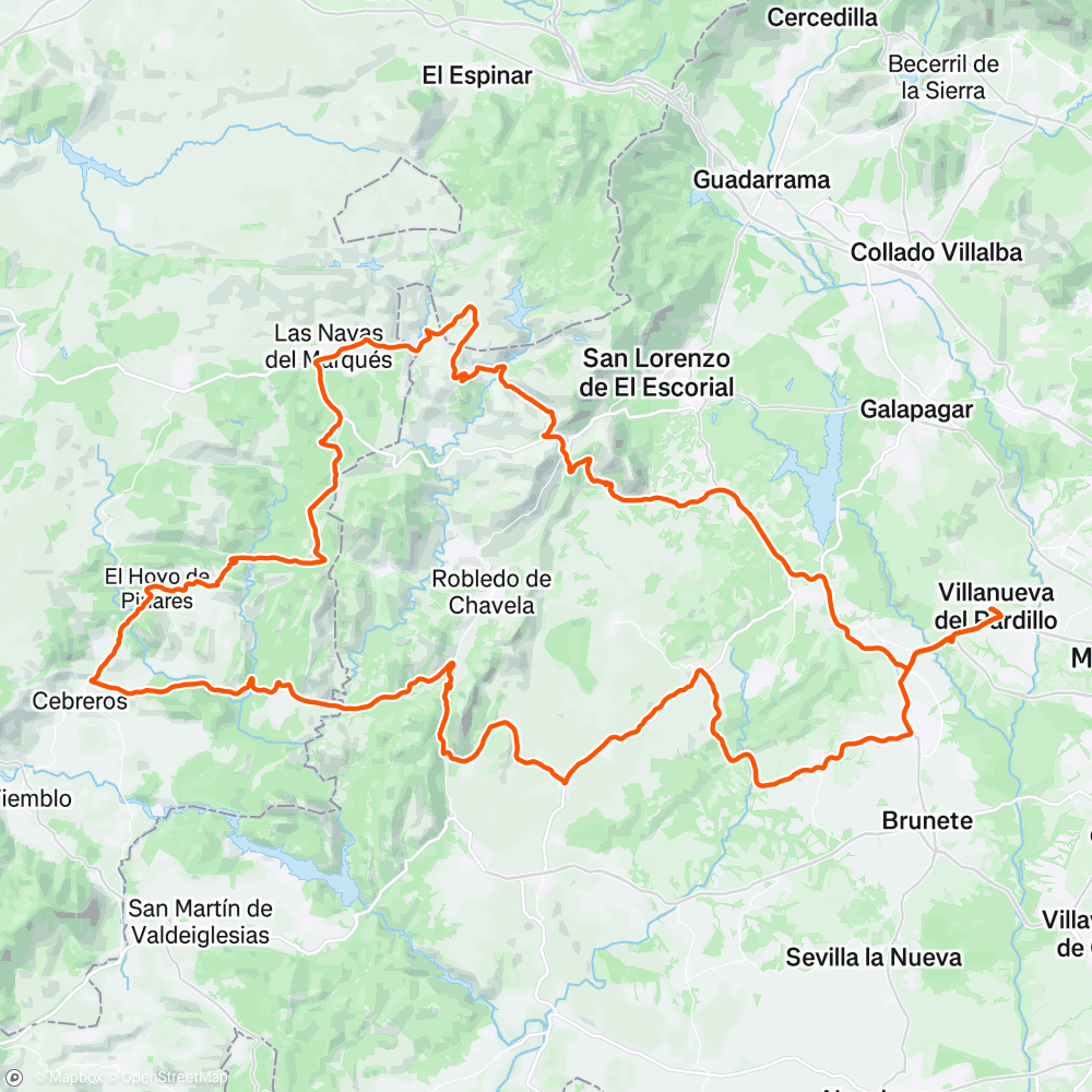 Map of the activity