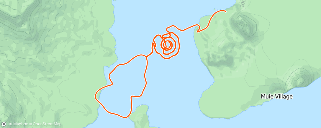 Map of the activity, Zwift - Loopin Lava in Watopia