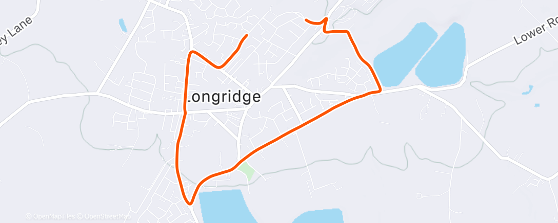 Карта физической активности (Evening Run)