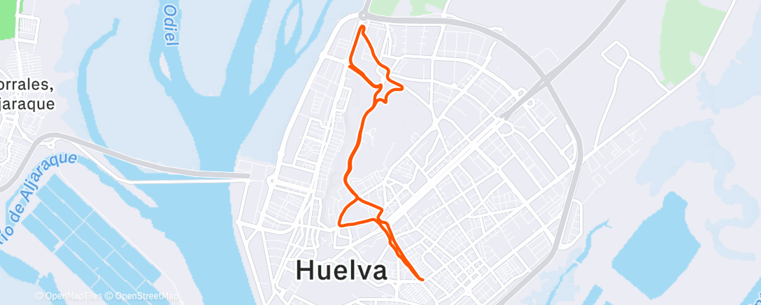 Map of the activity, Rematando semana