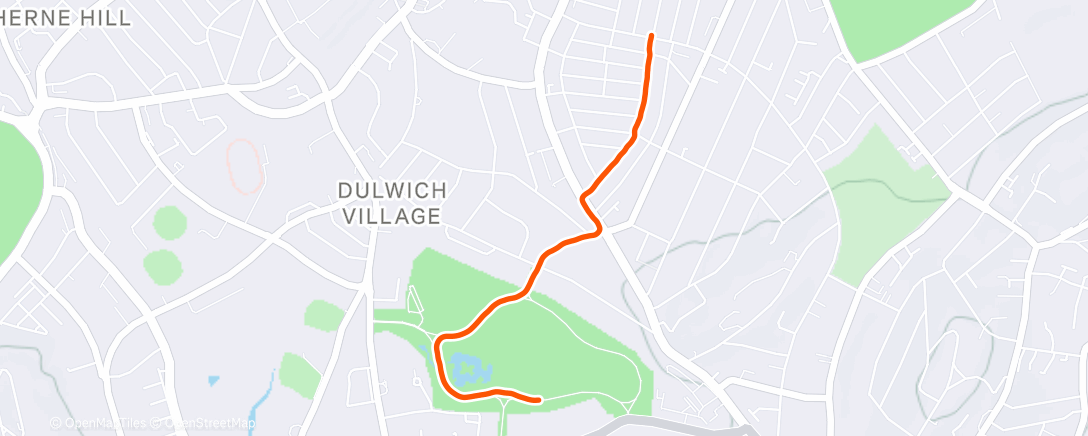 Map of the activity, Warmup