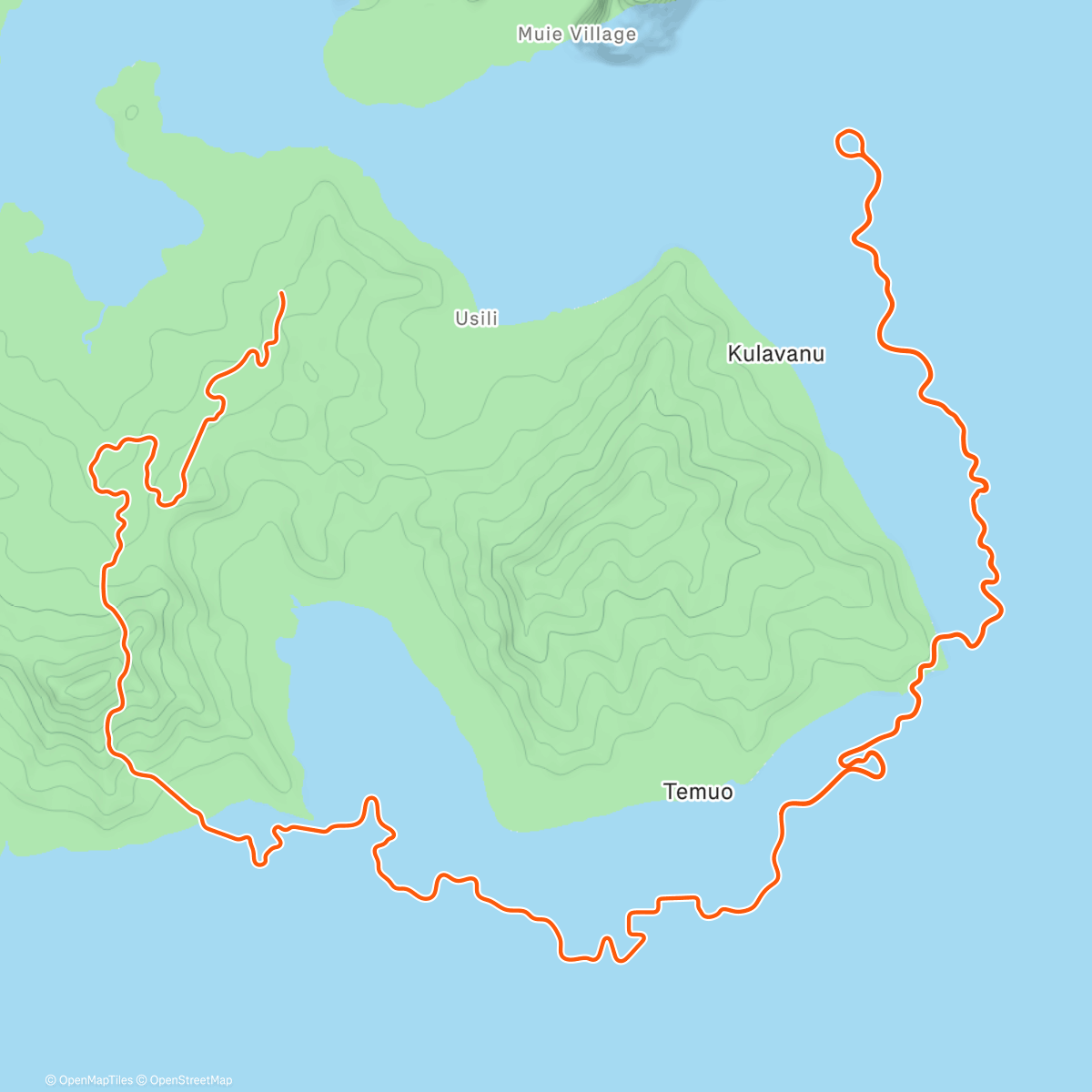 Map of the activity, Zwift - Coast Crusher in Watopia