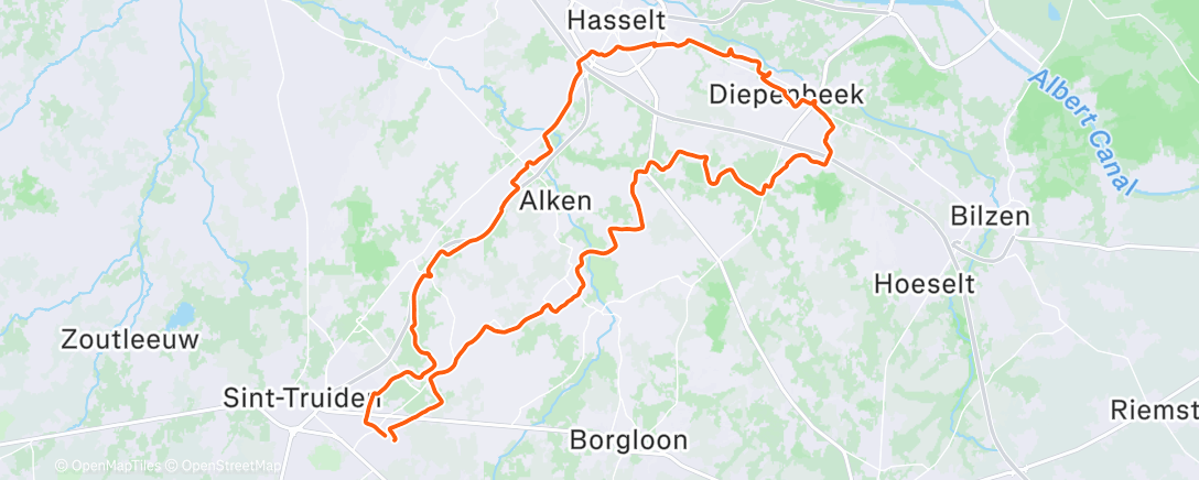 Map of the activity, Ochtendrit