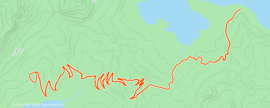 Map of the activity, Zwift - Road to Sky in Watopia