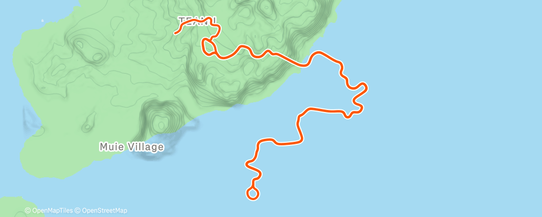 Map of the activity, Zwift - Arise on Tempus Fugit in Watopia
