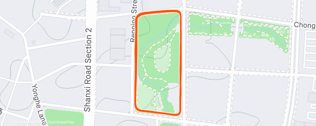 Mappa dell'attività 跑步訓練｜水湳生態公園