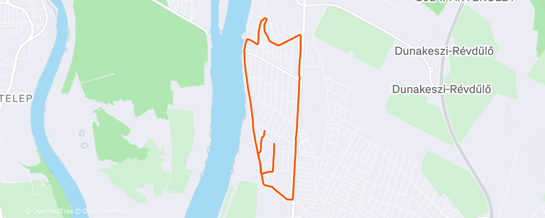 Map of the activity, Jégpálya