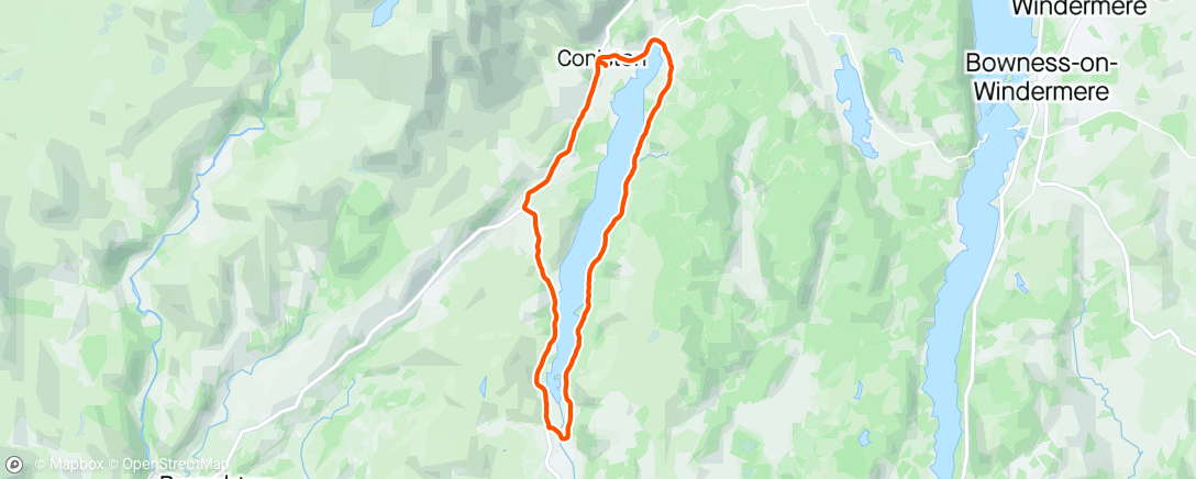 Map of the activity, Coniston 14