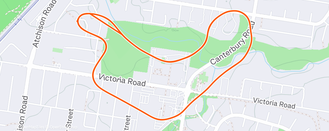Map of the activity, MyWhoosh Crit Racing
