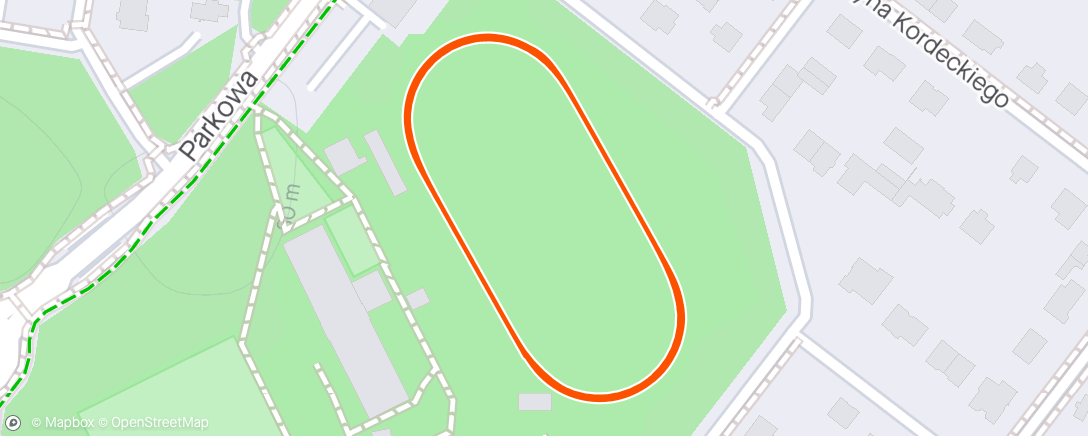 Map of the activity, Stadion