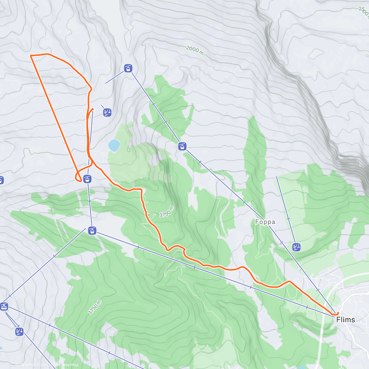 Map of the activity, After work
