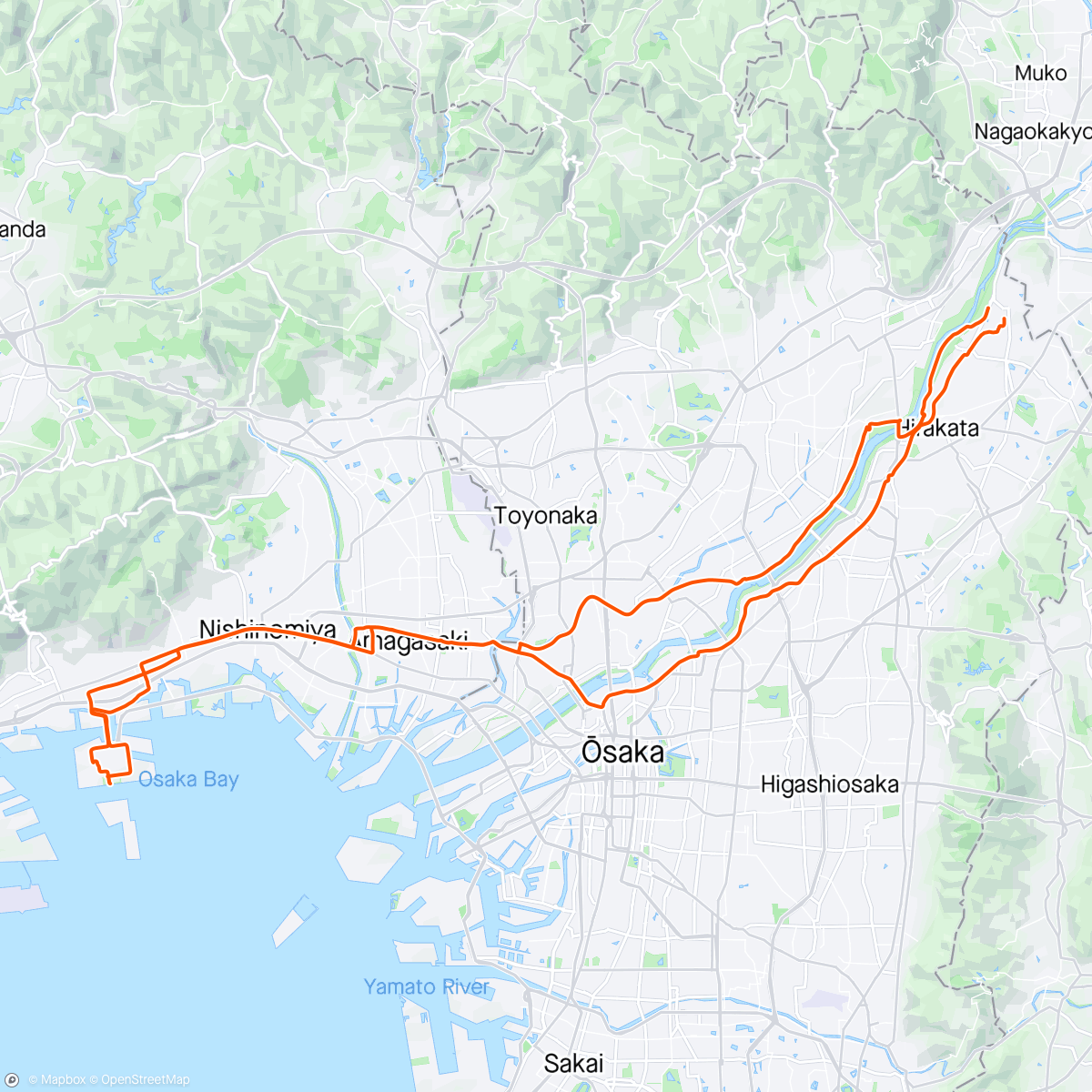 Map of the activity, 六甲アイランド（カネテツ）