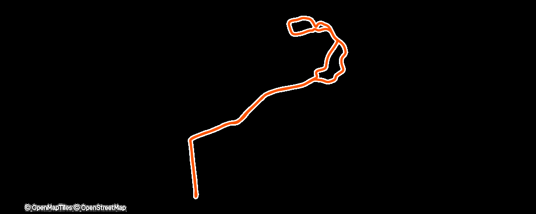 Map of the activity, Weihnachtshunderunde