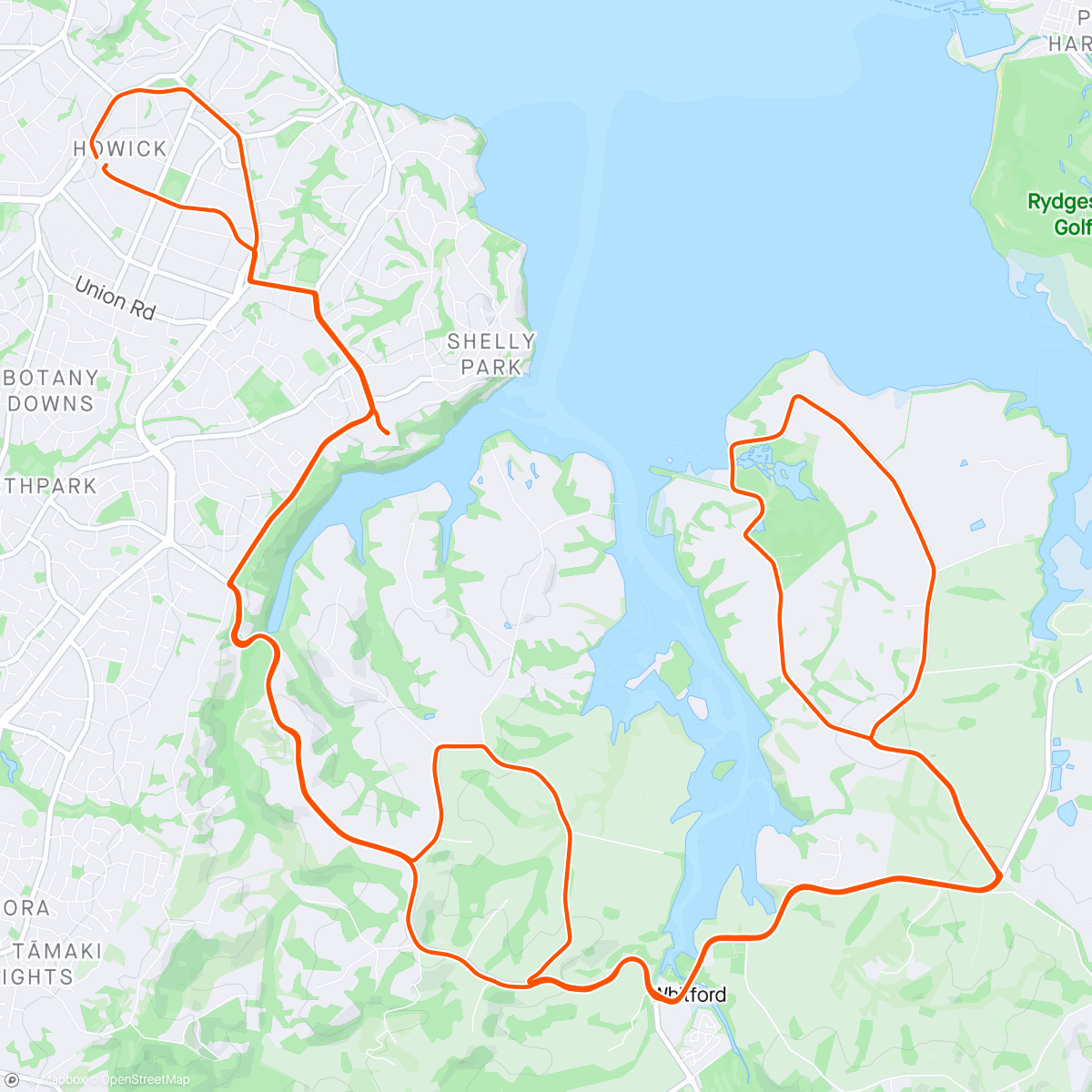 Map of the activity, Conditions = Perfect.   Glad I dragged my ass out of CBA mode.
