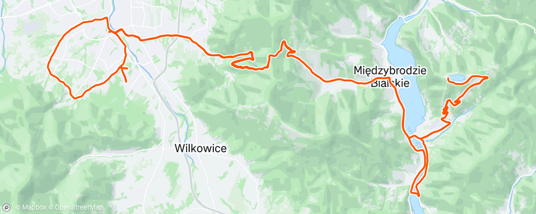 Map of the activity, Morning Ride