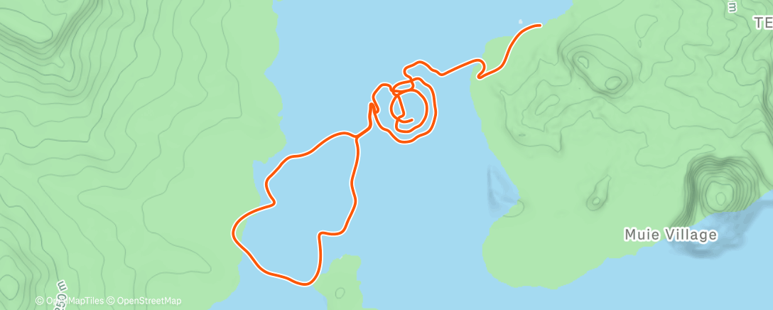 Map of the activity, Morning Ride