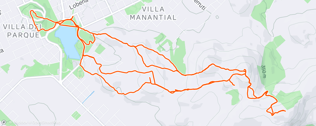 Map of the activity, Mareado como el barometro del suunto