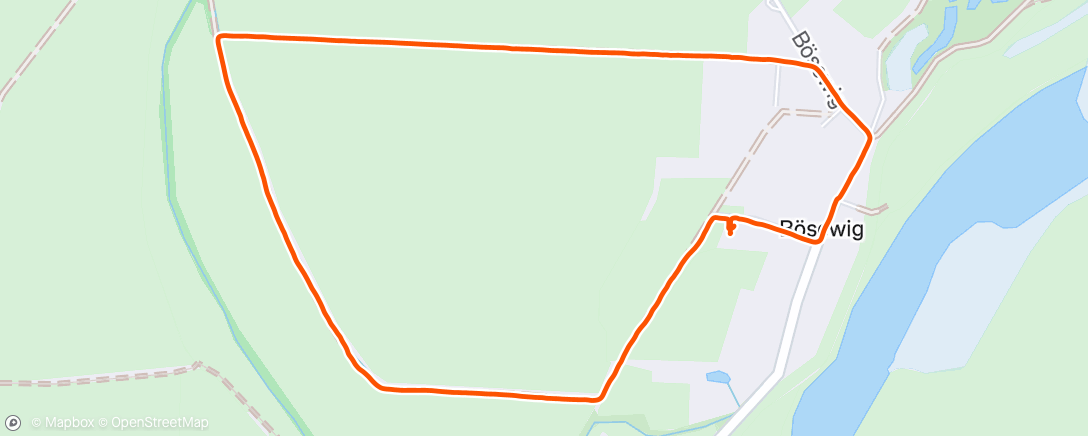 Map of the activity, Spaziergang am Morgen