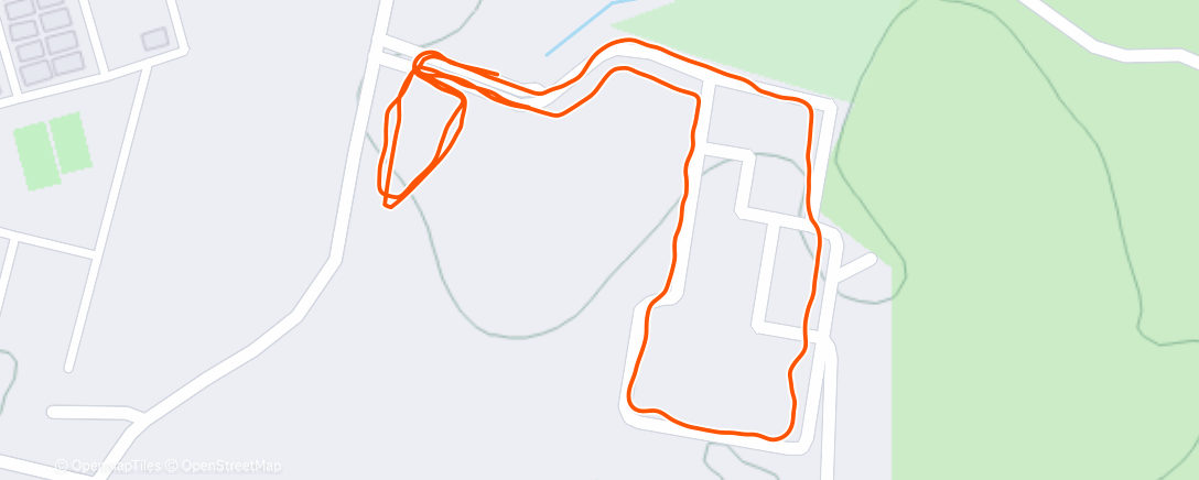 Карта физической активности (Afternoon Walk)