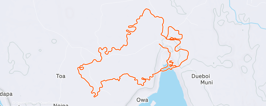 Map of the activity, Zwift - 2. Double Trouble on Tropic Rush in Makuri Islands