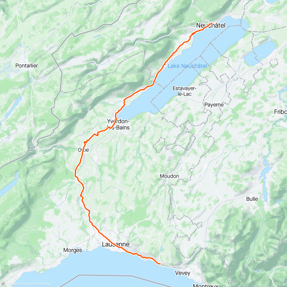 Mapa da atividade, Solo-Ride Bikepacking 🙌🏻