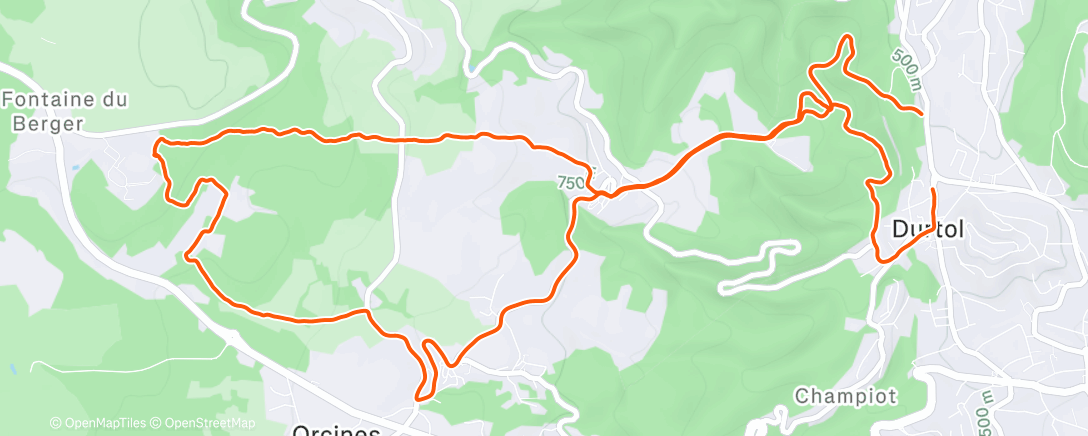 Map of the activity, En mode Équilibriste