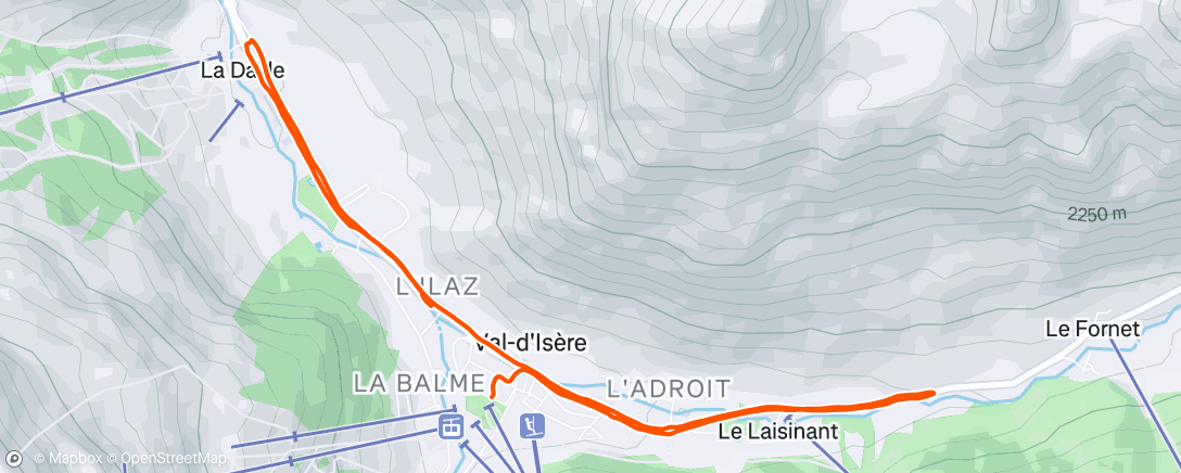 Map of the activity, Décrassage 🫨