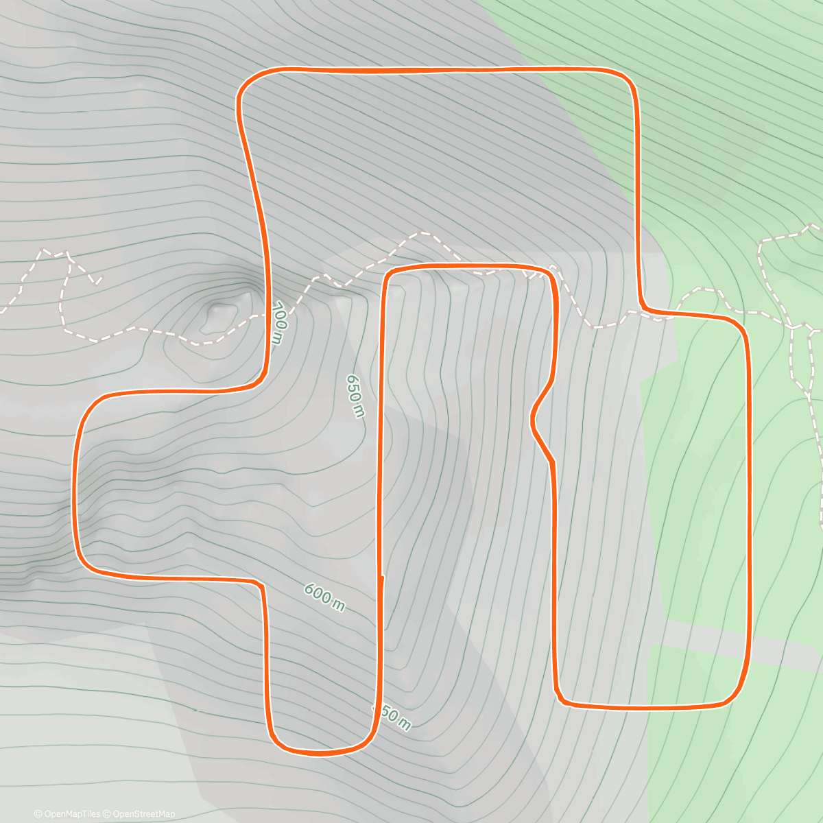 Map of the activity, Zwift - Scotland