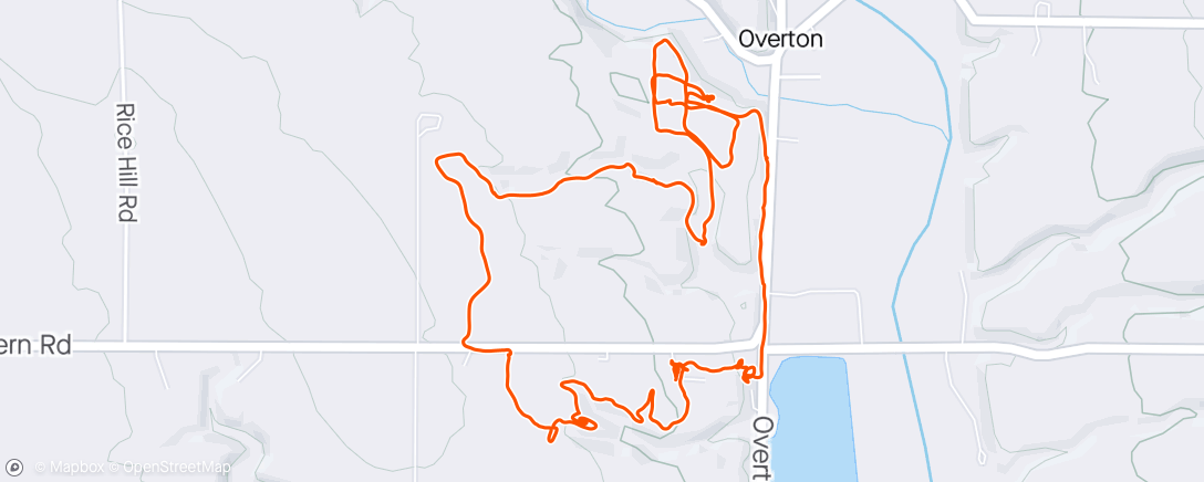 Map of the activity, Lil before the rain spin