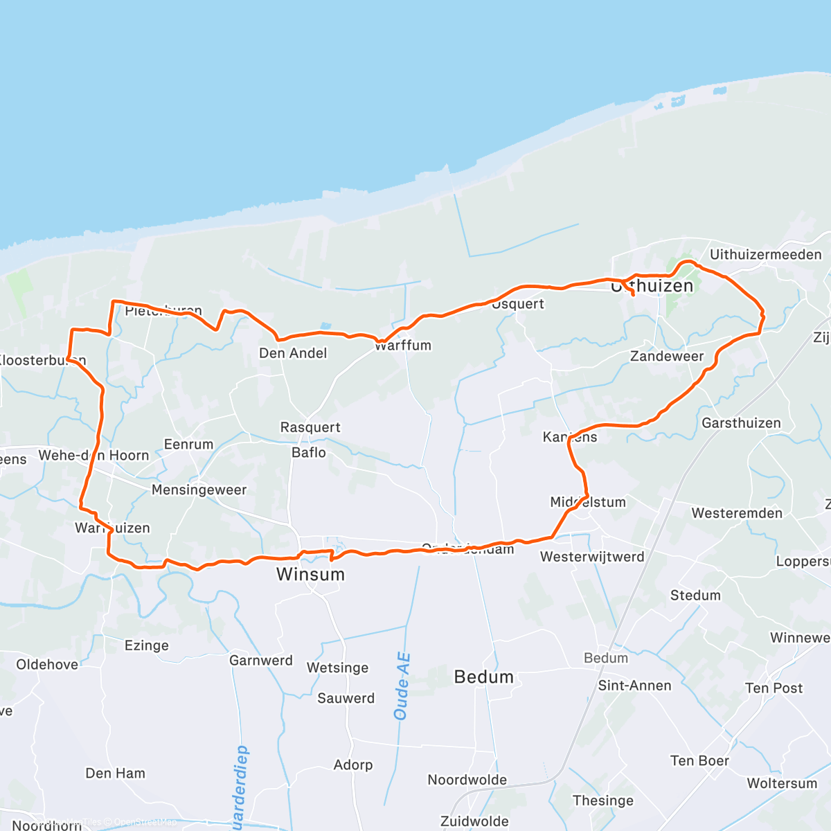 Карта физической активности (Namiddagrit)