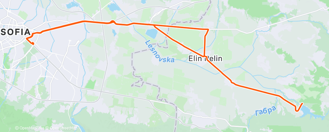 Map of the activity, О Г Н Я Н О В О