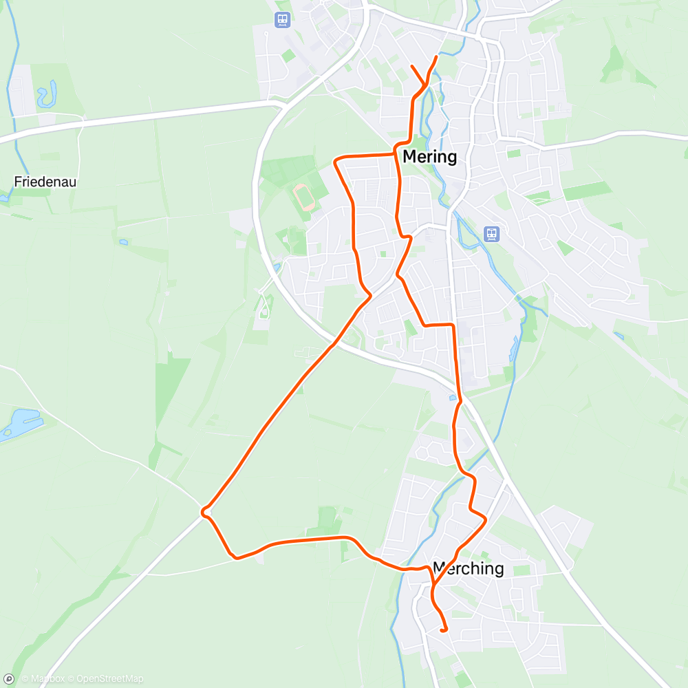 Map of the activity